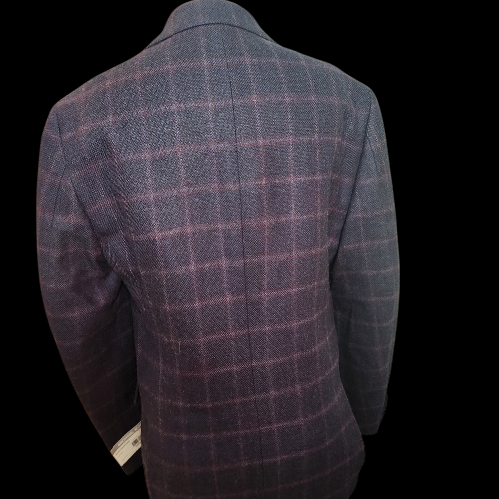 Michael Kors Wool Plaid Blazer - Picture 4 of 8
